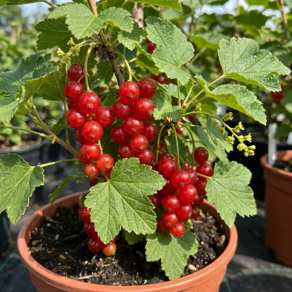 Redcurrant ‘Jonkheer Van Tets’ — Deciduous Fruiting Shrub, Bee-Friendly, 2L Pot
