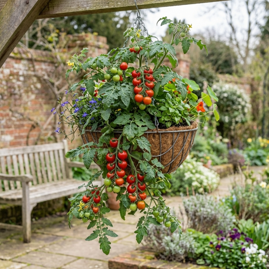 Tomato ‘Tumbling Tom’ — Fruit Plant / Tender Annual, 10.5cm Pot (Set of 3 or 6)