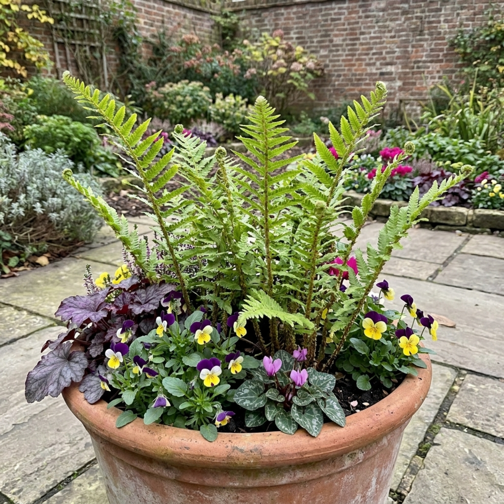 Scaly ‘Male’ — Hardy Evergreen Perennial Fern, 1L Pot