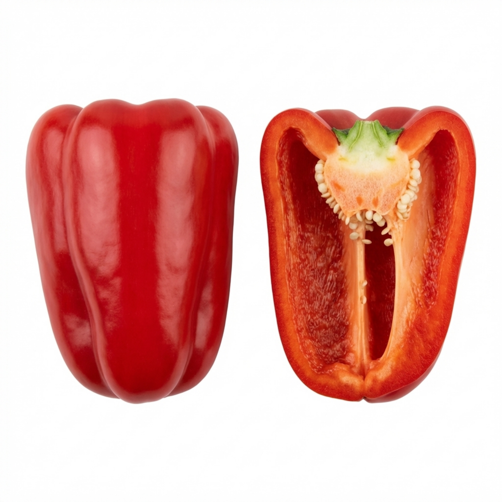 Sweet Pepper 'Red King' — Edible Annual, 10.5cm Pot (Set of 3)
