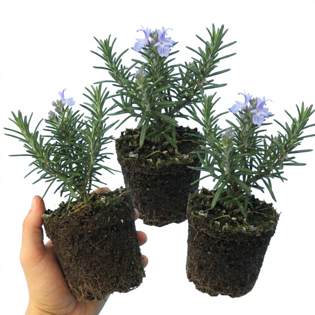 Salvia ‘Blue Winter’ — Hardy Evergreen Shrub / Perennial Herb, Bee-Friendly, 1L Pot (Set of 3 or 6)
