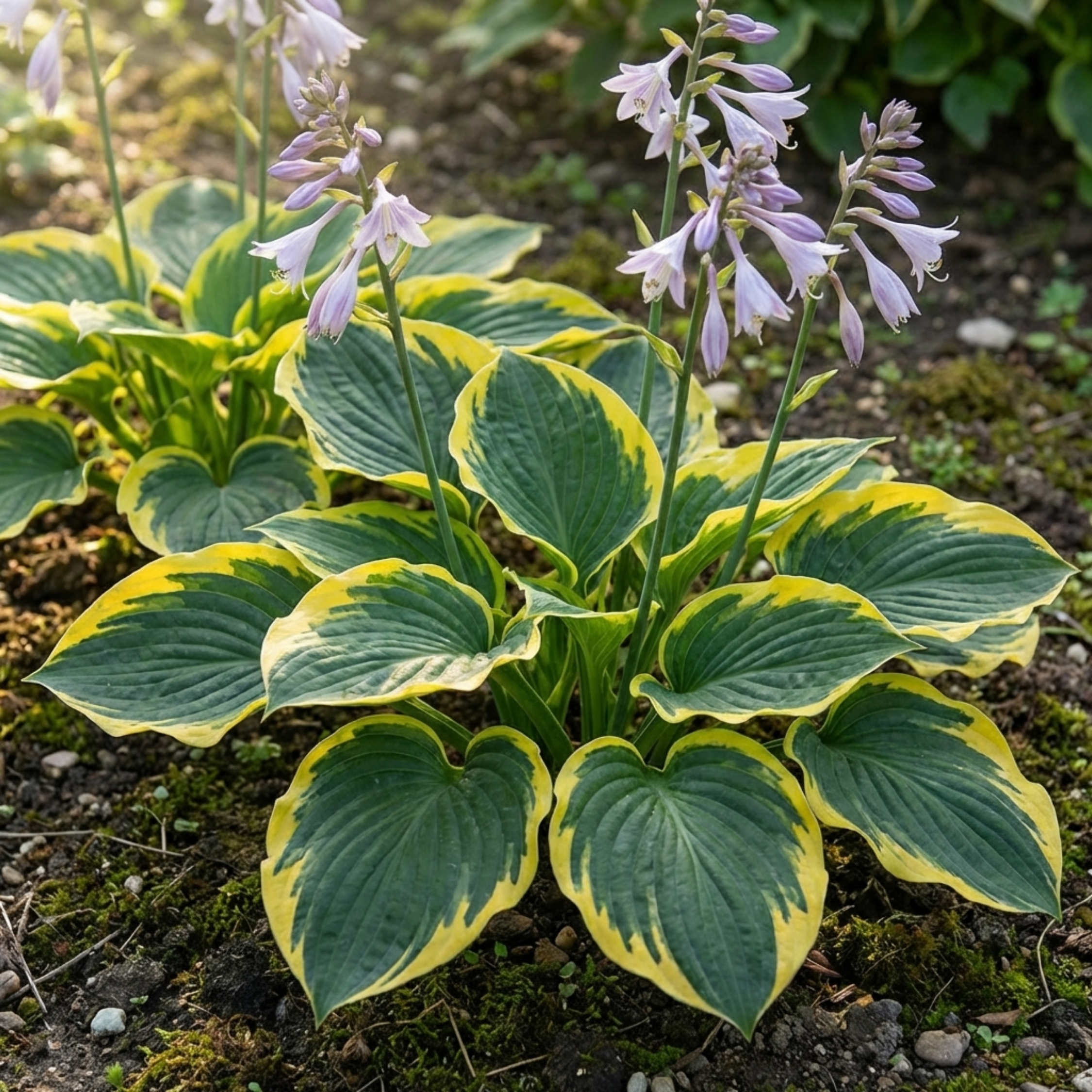 Hosta 'Atlantis' — Plantain Lily, Hardy Perennial, 1L Pot (Set of 3 or 6)
