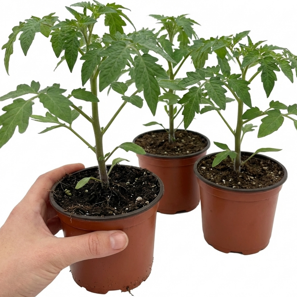 Tomato ‘Nagina’ — Fruit Plant / Tender Annual, 10.5cm Pot (Set of 3 or 6)