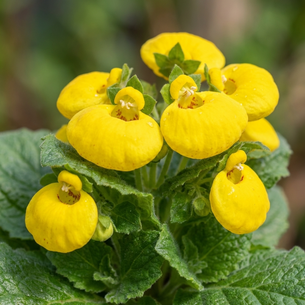 Calceolaria ‘Yellow’ — Hardy Perennial, 1L Pot (Set of 3 or 6)