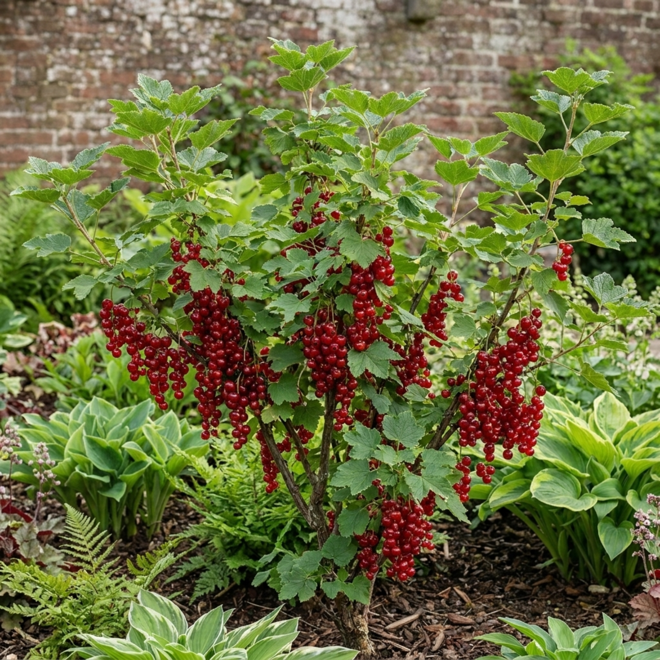 Redcurrant ‘Jonkheer Van Tets’ — Deciduous Fruiting Shrub, Bee-Friendly, 2L Pot
