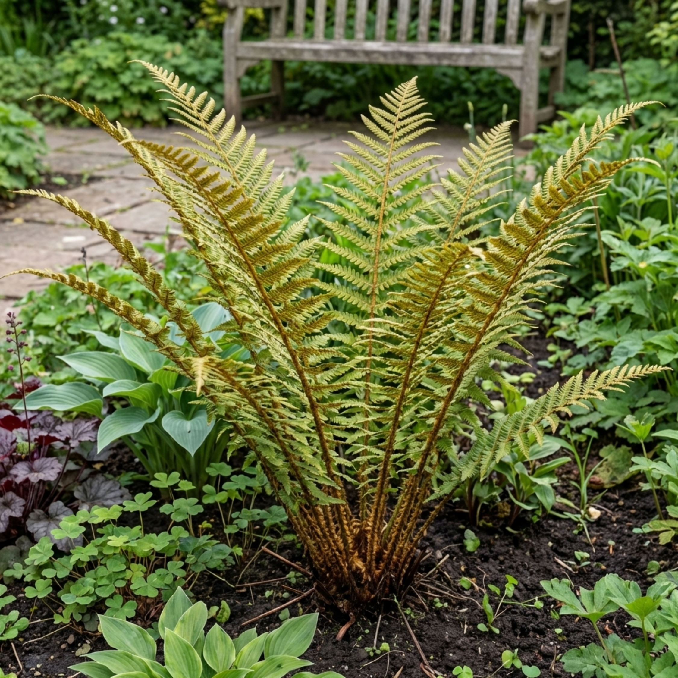 Dryopteris affinis 'Montana' — Male Fern, Hardy Semi-Evergreen, 1L Pot (Set of 3 or 6)