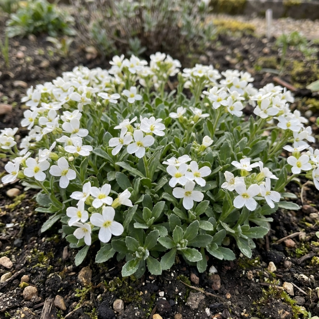 Arabis ‘Aubris White’ — Evergreen Alpine Perennial, 1L Pot (Set of 3 or 6)