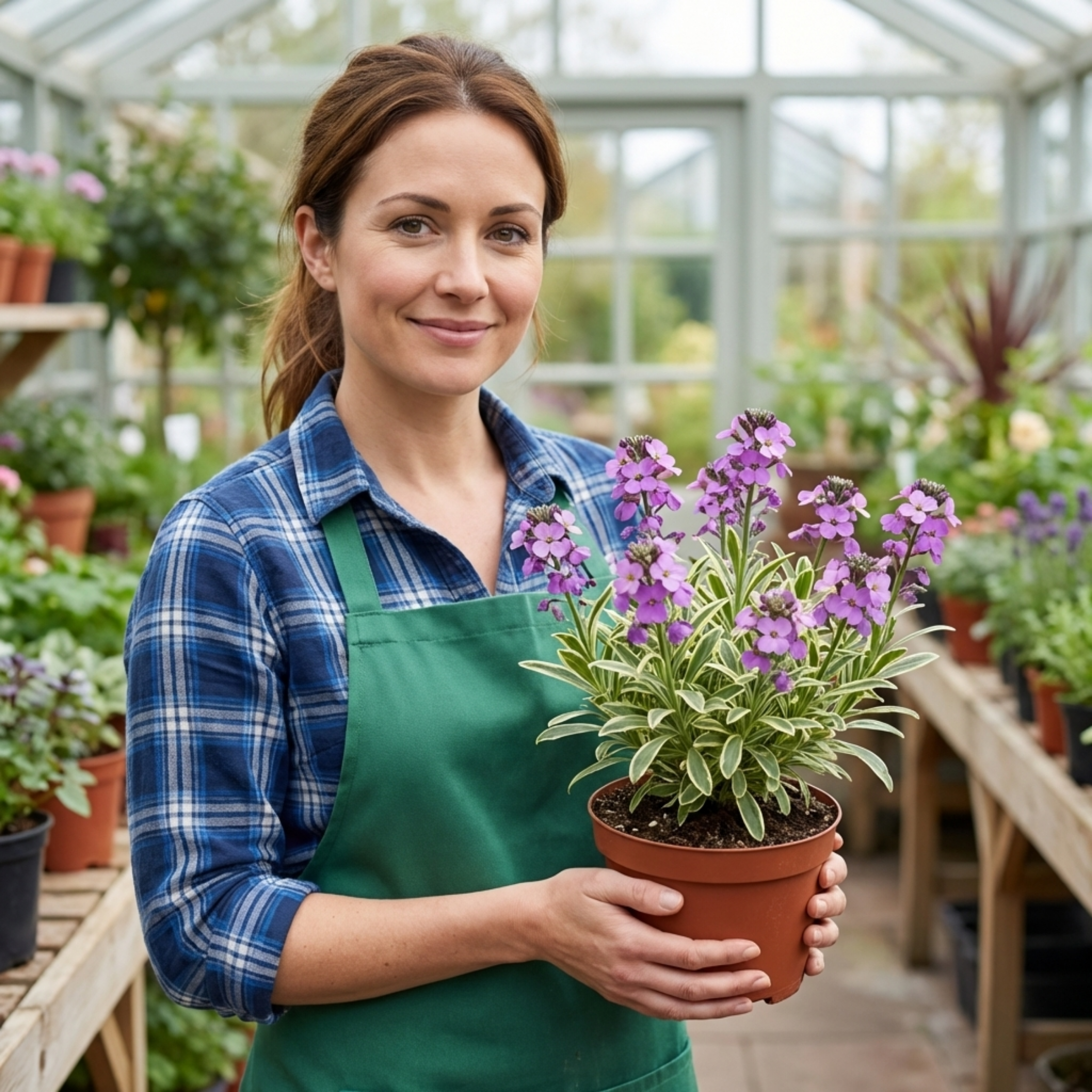 Cheiranthus ‘Spring Feeling’ — Hardy Short-Lived Perennial, Bee-Friendly, 1L Pot (Set of 3 or 6)