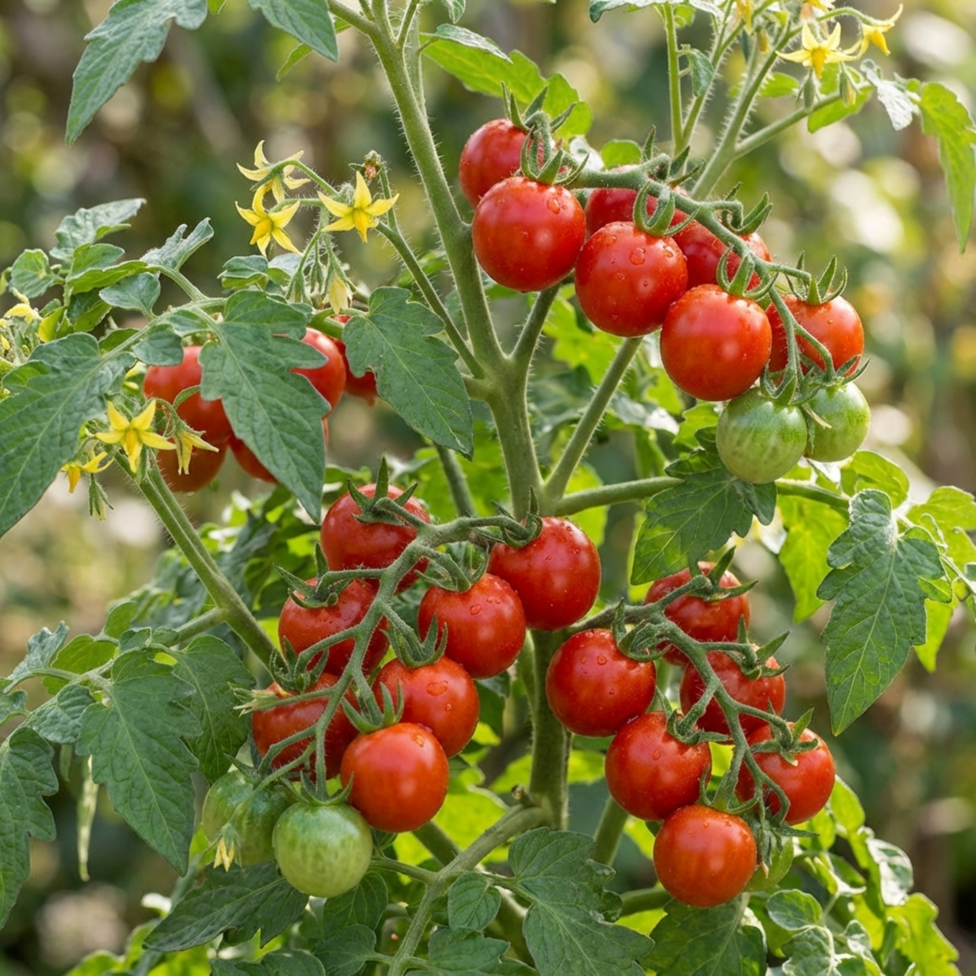 Growers ‘Selection Cherry Tomato Patio’ — Fruit Plant / Tender Annual, 10.5cm Pot (Set of 3 or 6)