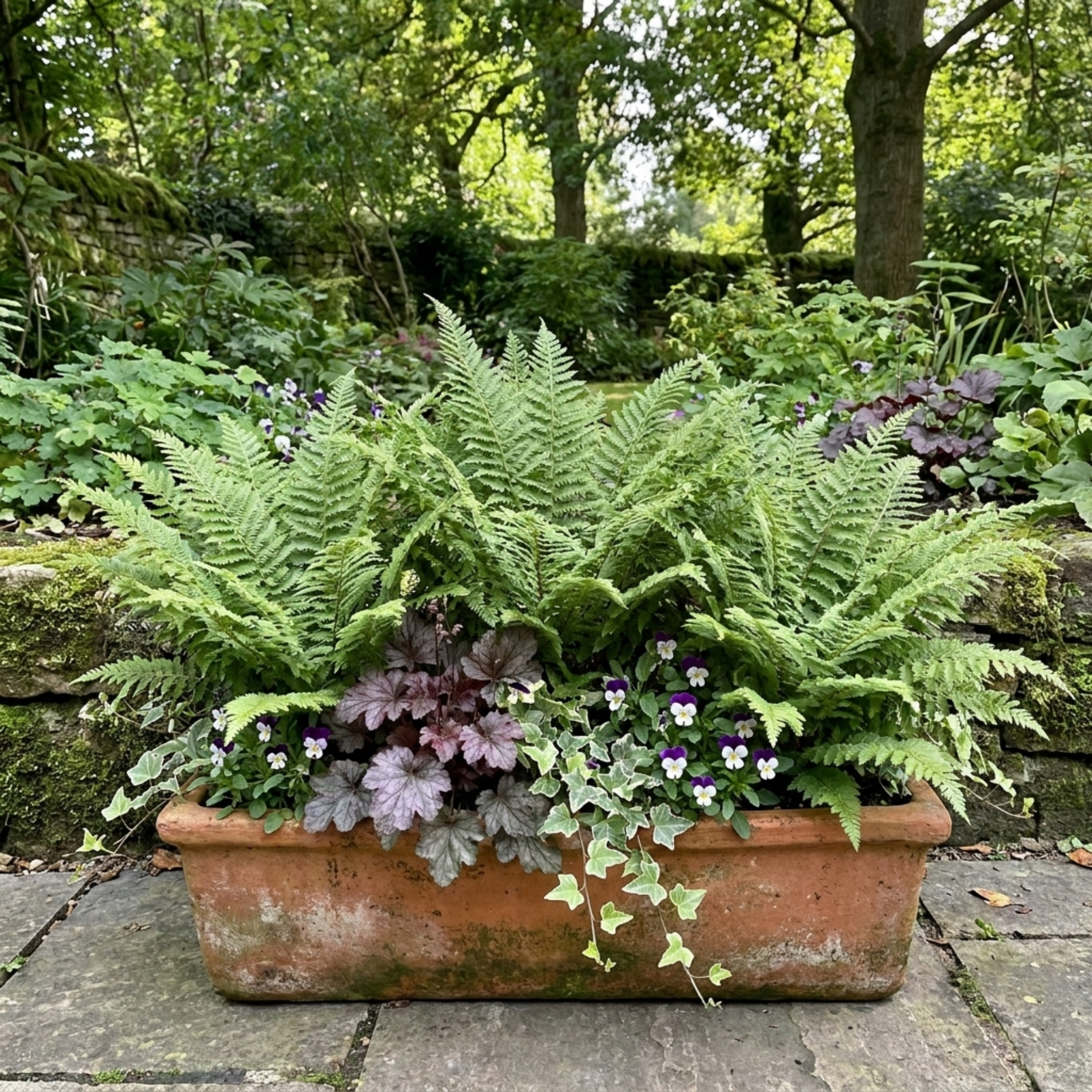 Soft ‘Shield’ — Evergreen Perennial Fern, 1L Pot (Set of 3 or 6)