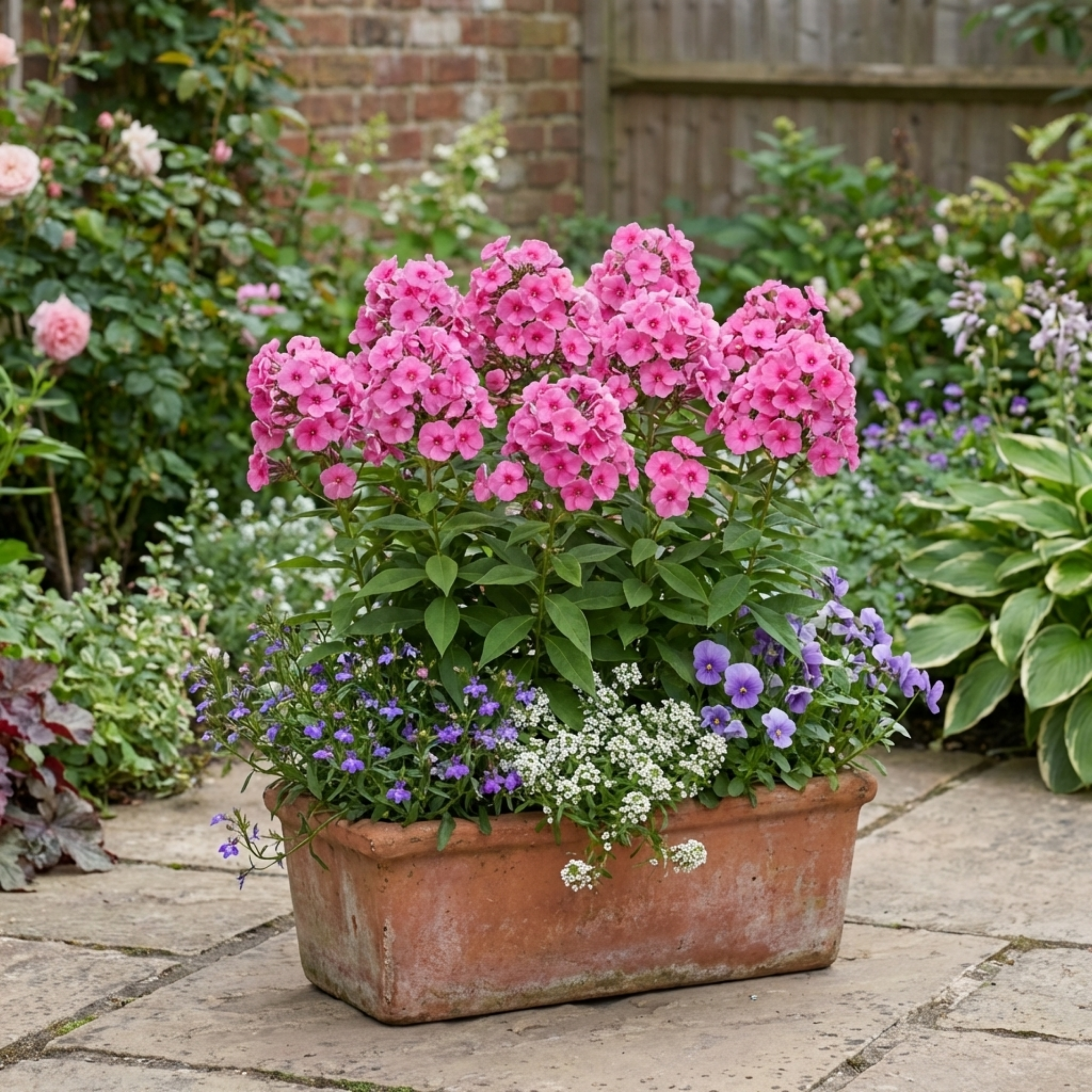 Phlox ‘Fabulous Rose’ — Hardy Perennial, Bee-Friendly, 1L Pot (Set of 3 or 6)