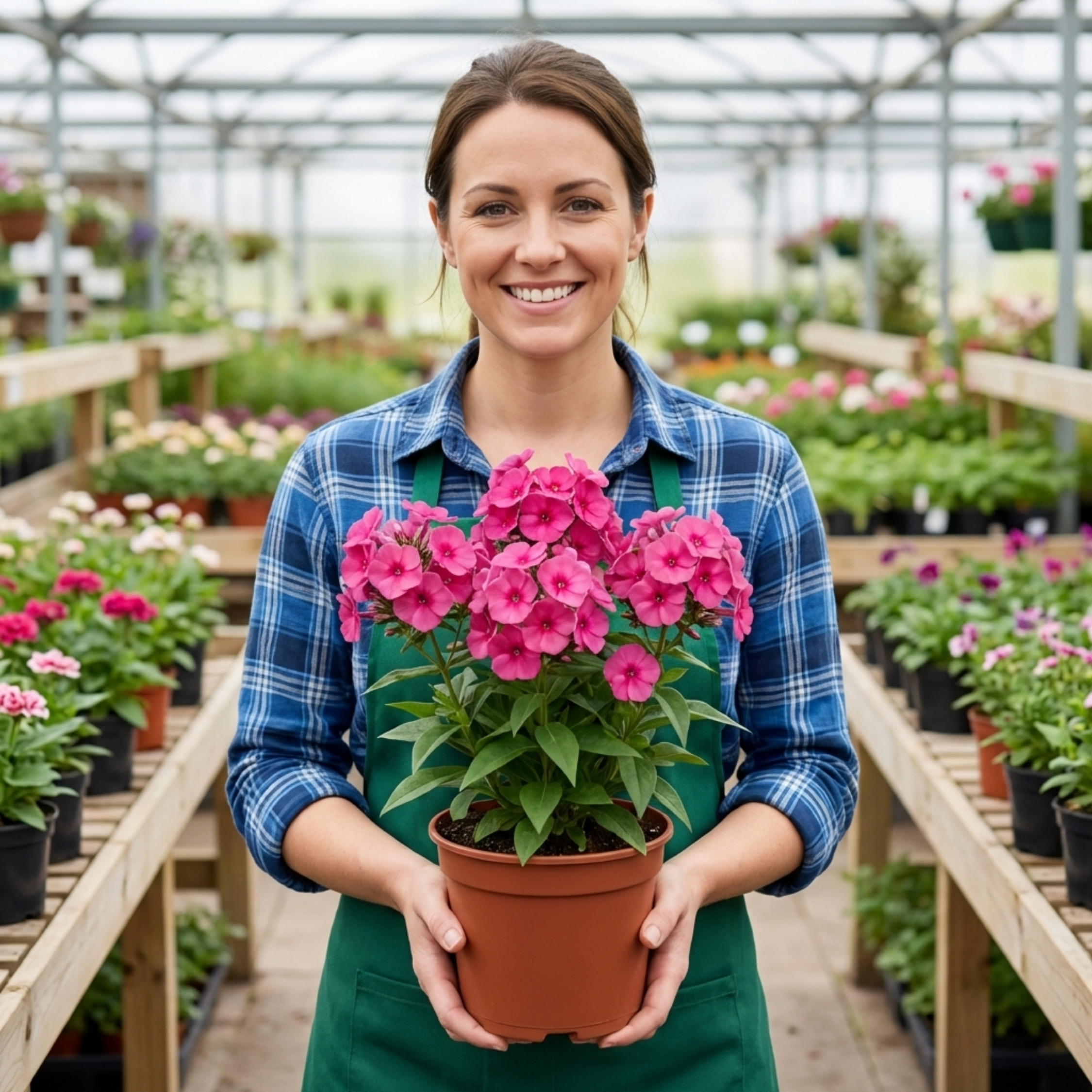 Phlox ‘Fabulous Rose’ — Hardy Perennial, Bee-Friendly, 1L Pot (Set of 3 or 6)