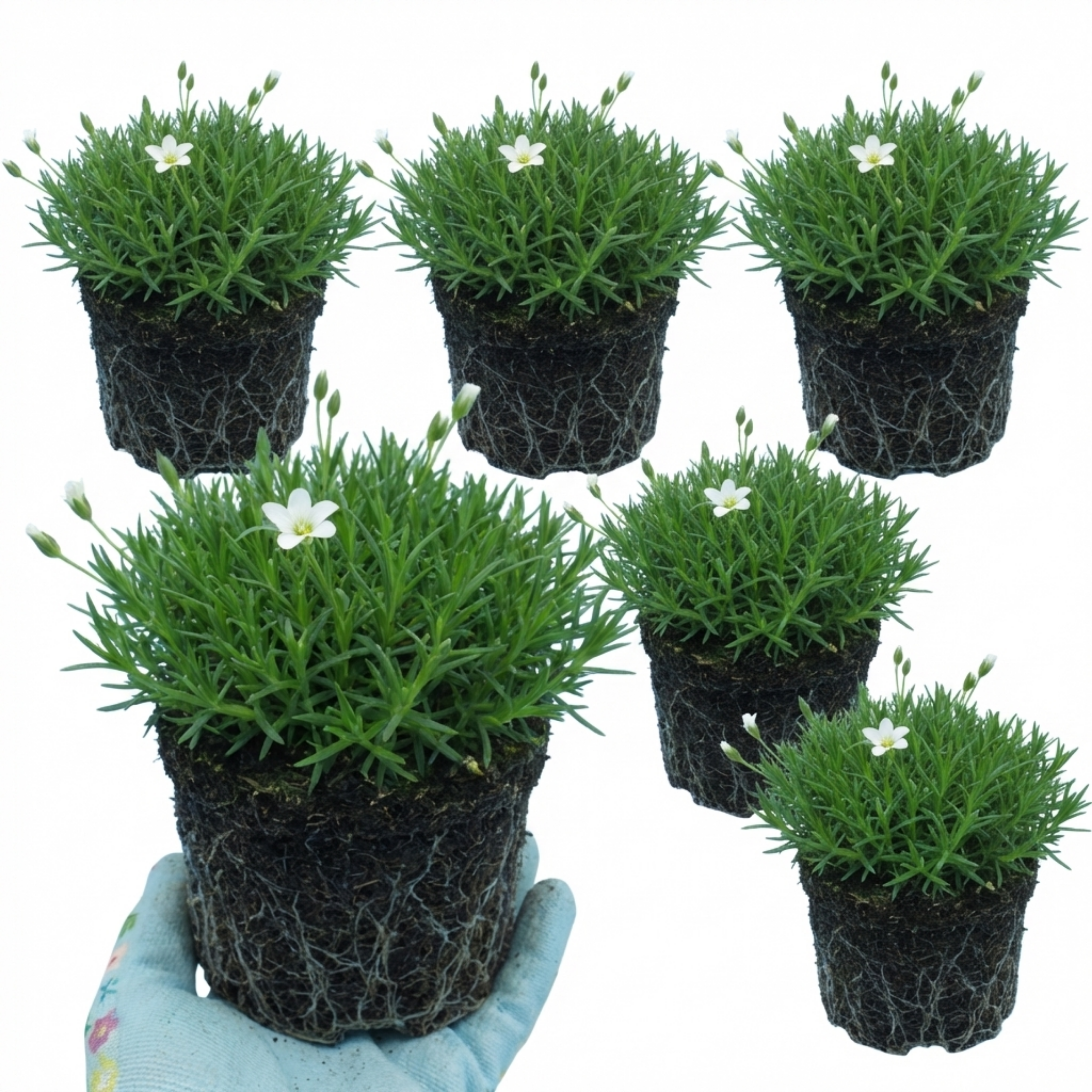 Arenaria ‘Ronda’ — Evergreen Alpine Perennial, 1L Pot (Set of 3 or 6)