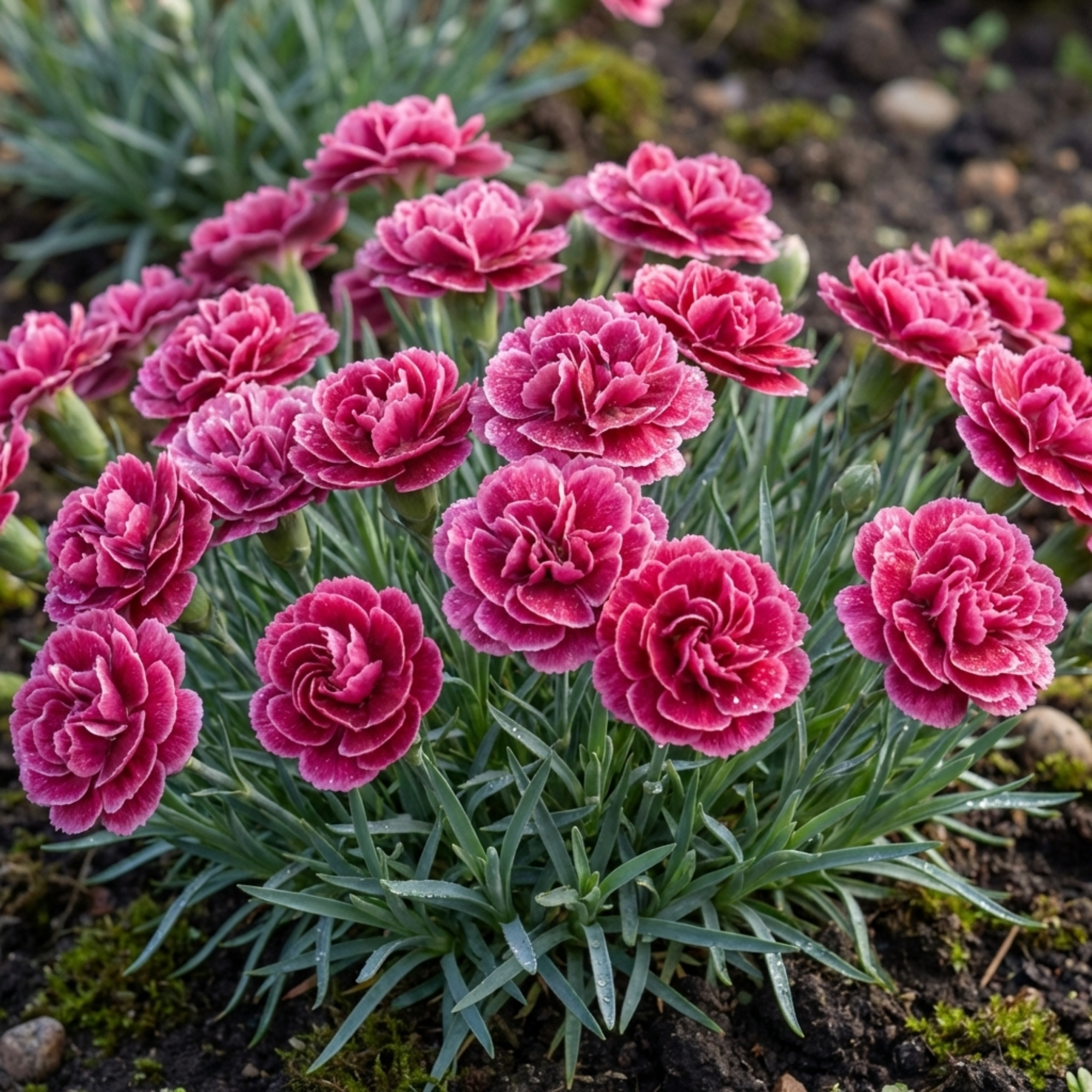 Dianthus ‘Oscar Pink Heart’ — Hardy Perennial, Bee-Friendly, 10.5cm Pot (Set of 3 or 6)