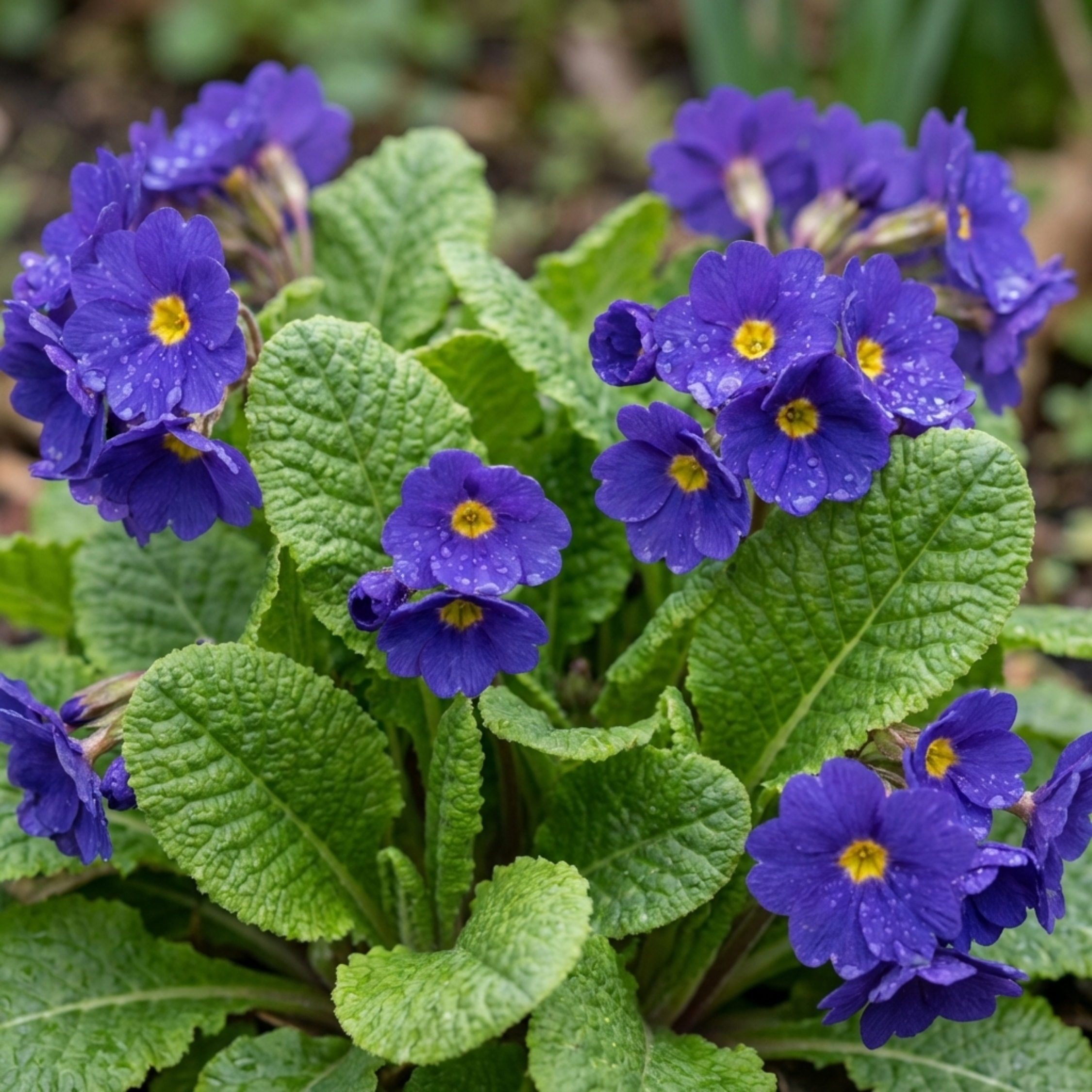 Primula ‘Little Queen Violet’ — Hardy Herbaceous Perennial, Bee-Friendly, 1L Pot (Set of 3 or 6)
