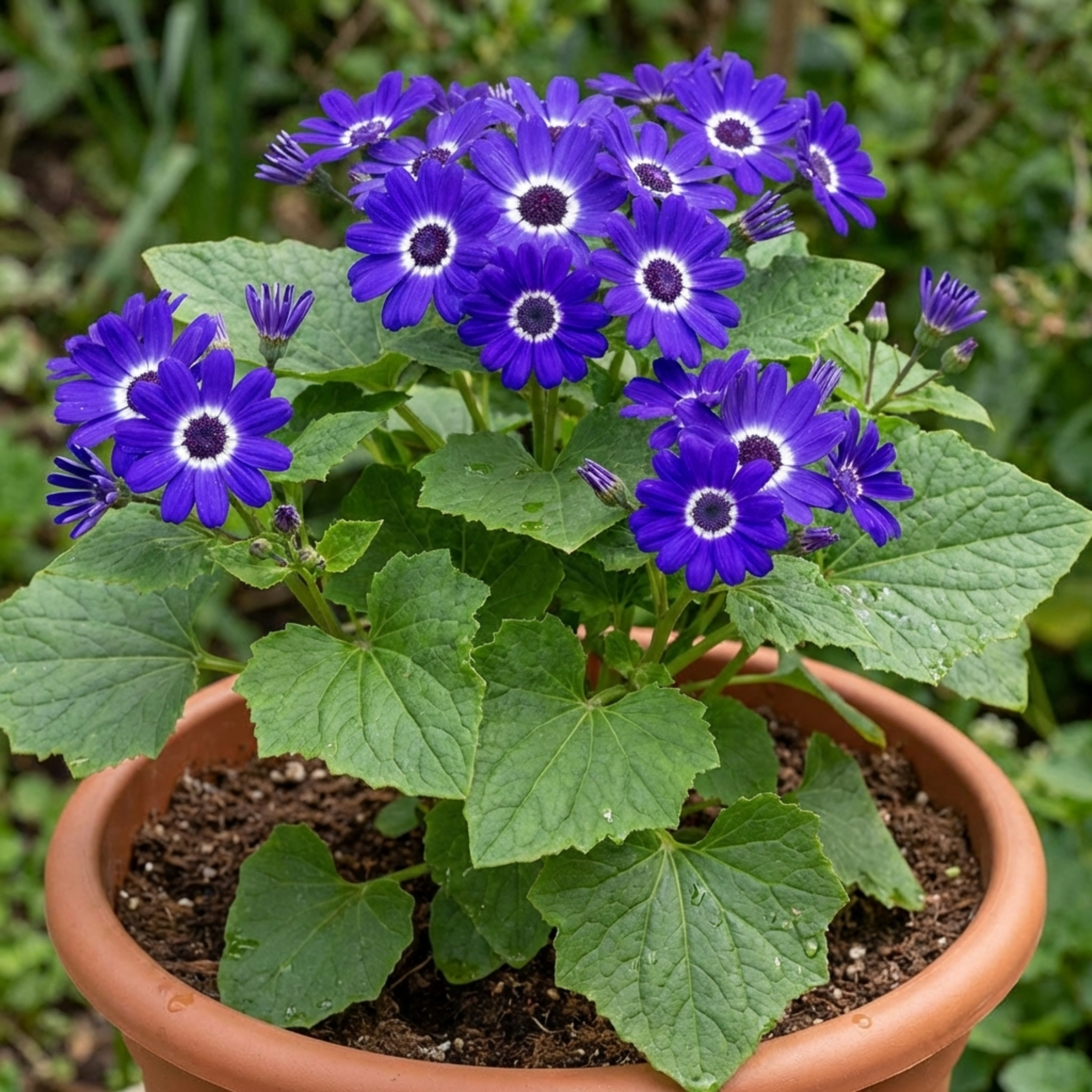 Senetti ‘Violet Pericallis’ — Bedding Plant, Bee-Friendly, 6.5L Pot