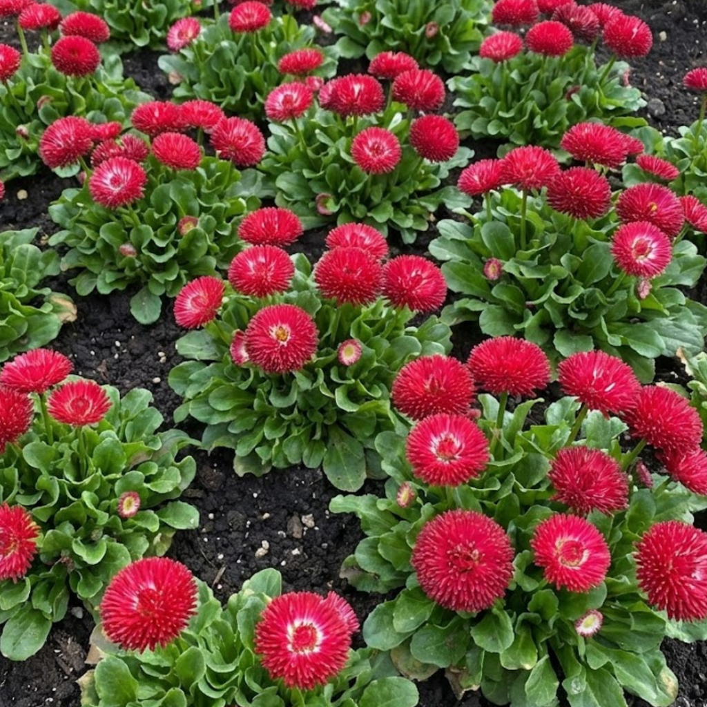 Bellis ‘Habanera Red’ — Hardy Perennial, 1L Pot