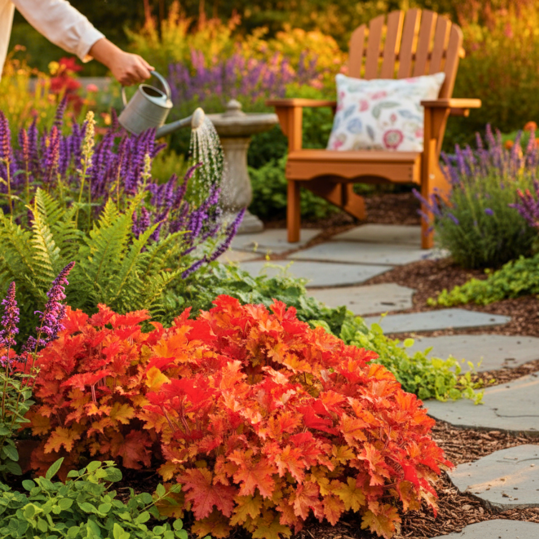 Heuchera ‘Marmalade’ — Hardy Perennial, 2L Pot
