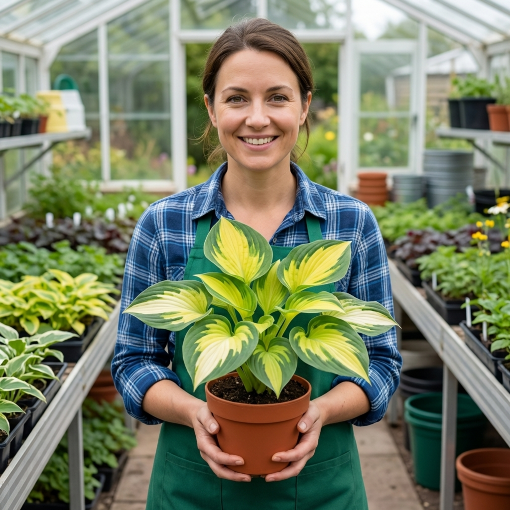 Hosta 'Paul's Glory' — Plantain Lily, Hardy Perennial, 1L Pot (Set of 3 or 6)