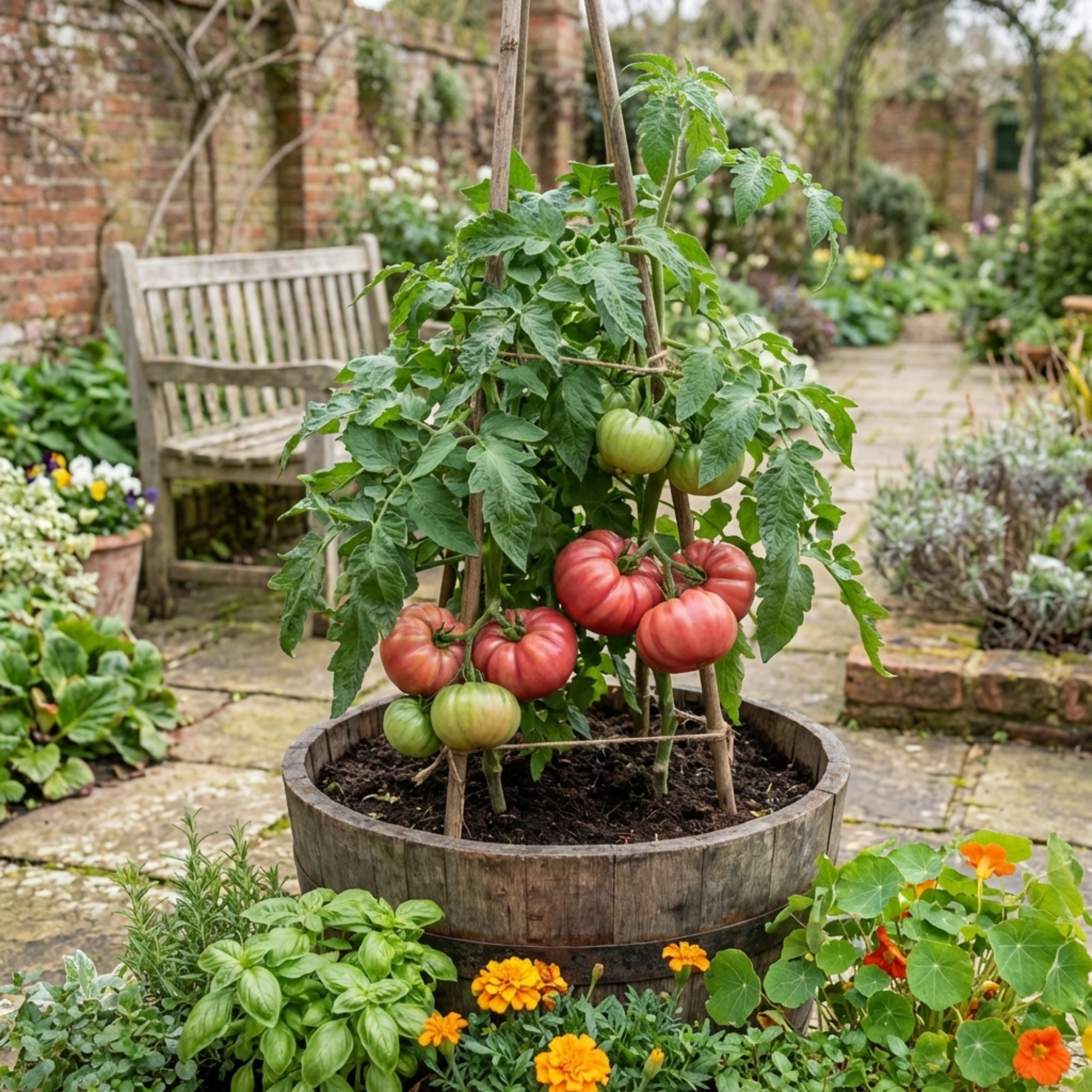 Tomato ‘Supersteak’ — Fruit Plant / Tender Annual, 10.5cm Pot (Set of 3 or 6)