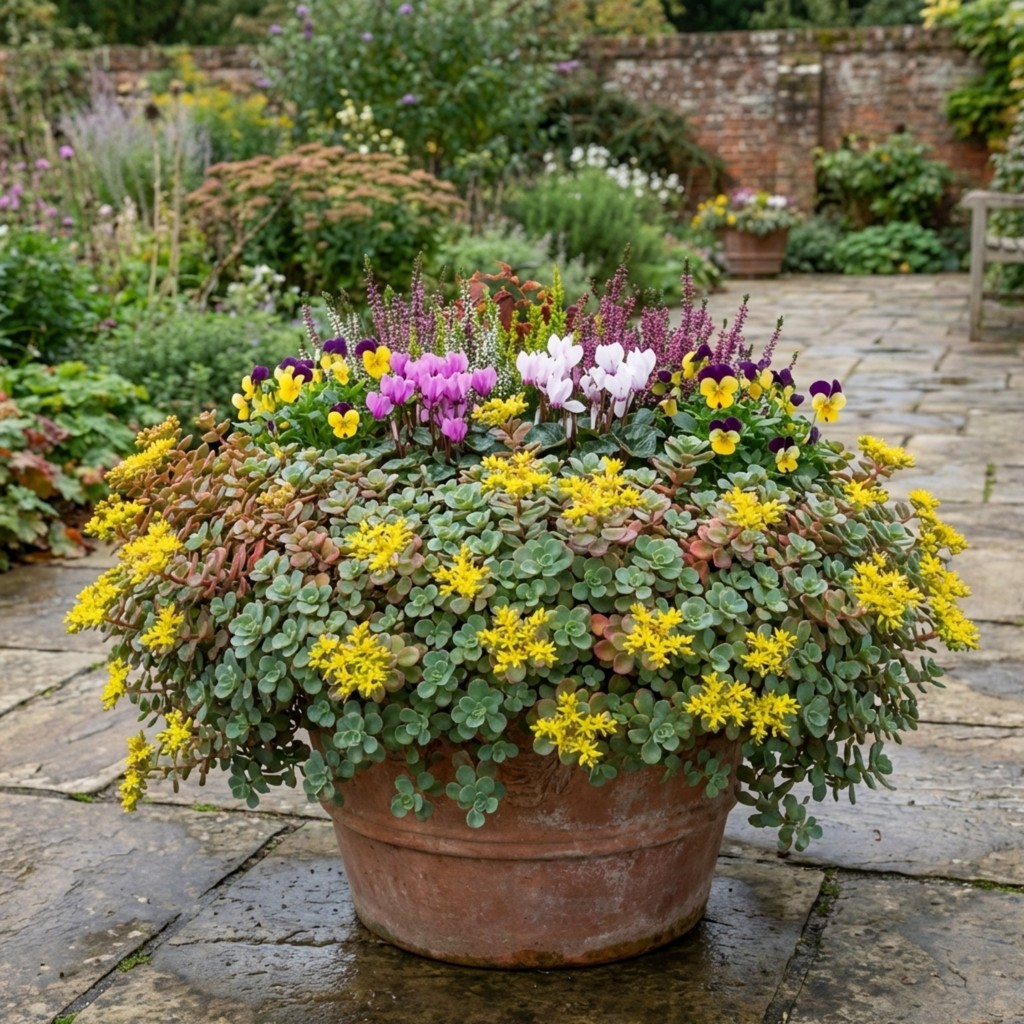Sedum ‘Oracle’ — Hardy Perennial, Bee-Friendly, 11cm Pot (Set of 3 or 6)