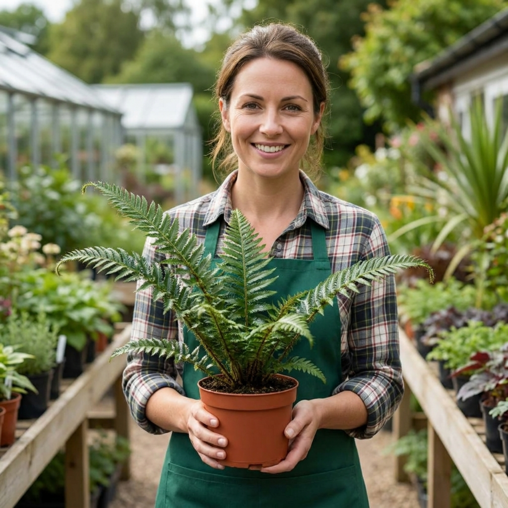 Japanese ‘Tassel’ — Evergreen Fern, 1L Pot