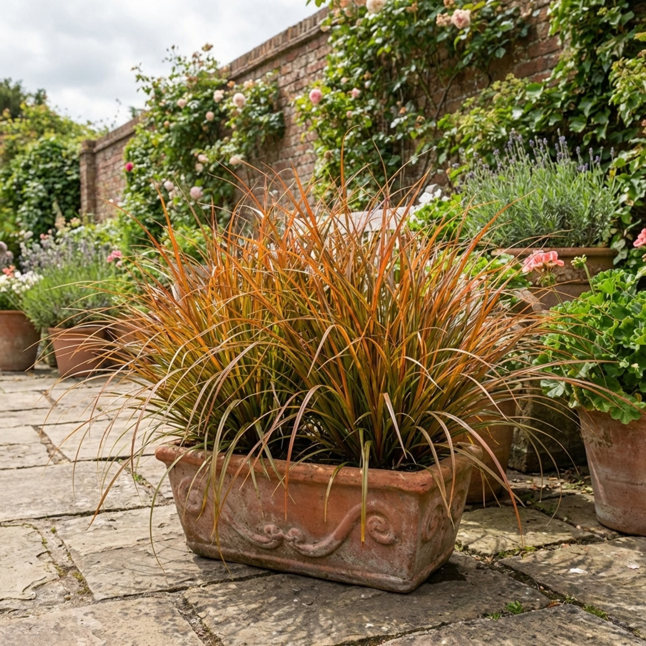 Carex ‘Prairie Fire’ — Evergreen Perennial Grass (sedge), 2L Pot