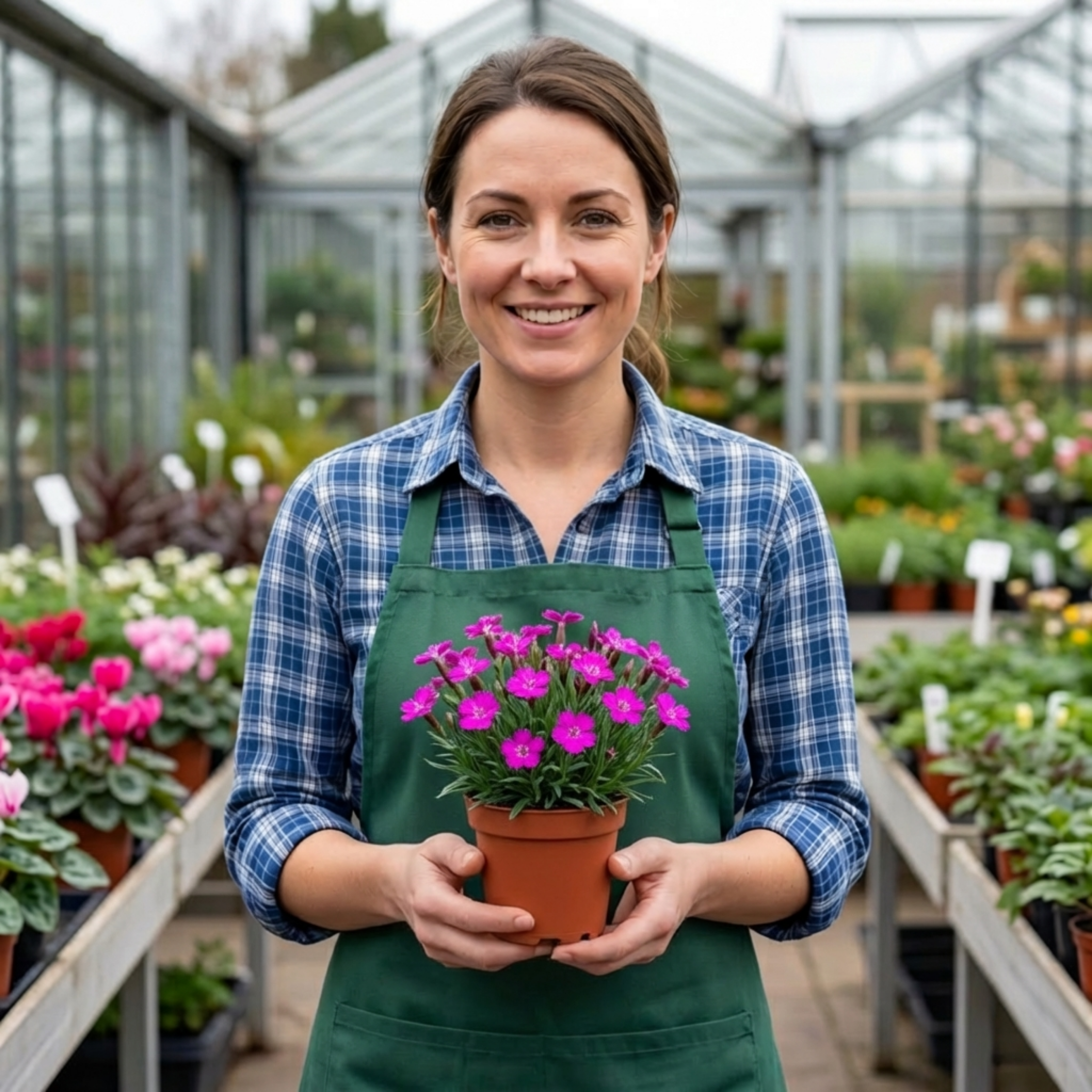 Silene ‘Schafta’ — Hardy Perennial, Bee-Friendly, 1L Pot (Set of 3 or 6)