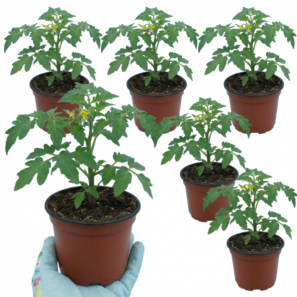 Tomato ‘Losetto’ — Fruit Plant / Tender Annual, 10.5cm Pot (Set of 3 or 6)