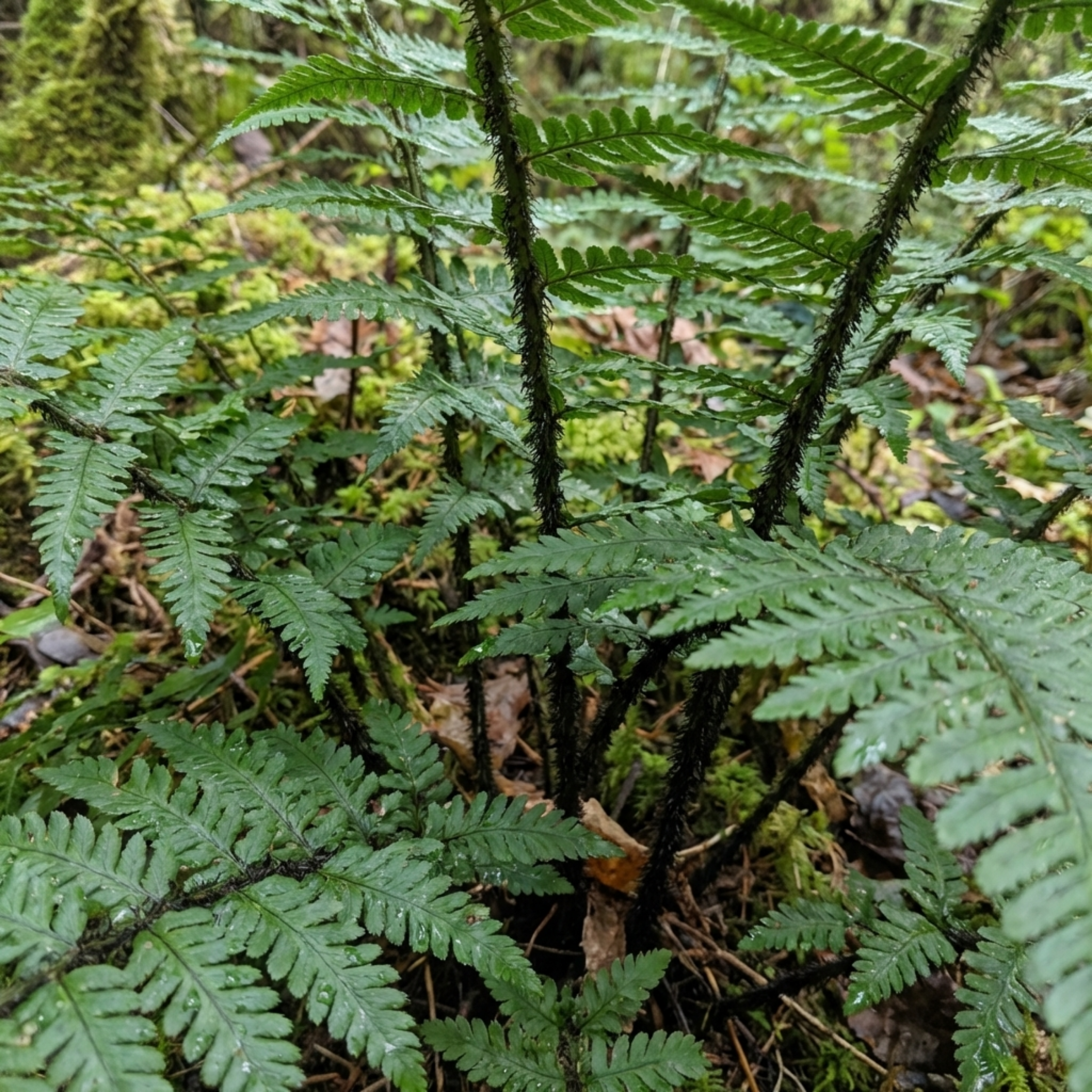 Dryopteris ‘Atrata Wood’ — Hardy Evergreen to Semi-evergreen Perennial Fern, 1L Pot (Set of 3 or 6)