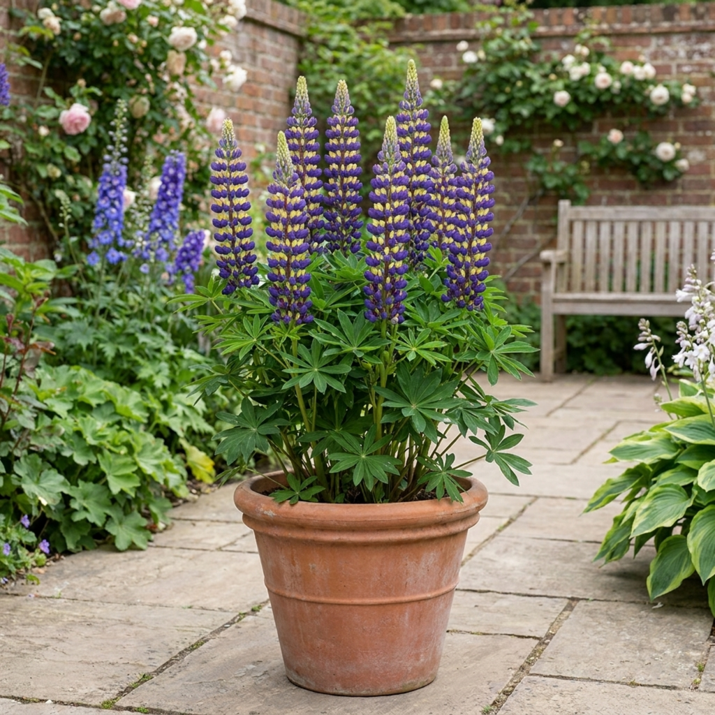 Lupin ‘Manhattan Lights’ — Herbaceous Perennial, Bee-Friendly, 3L Pot