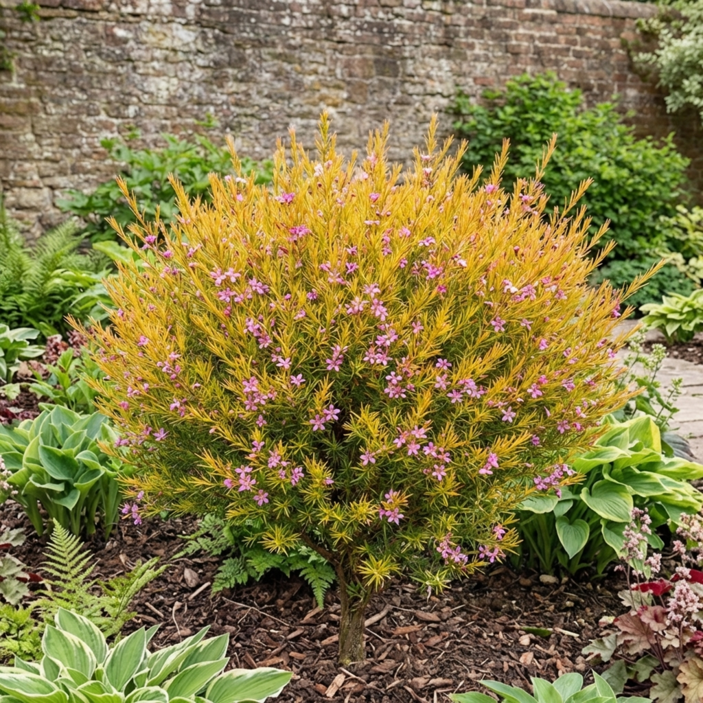 Diosma ‘Sunset Gold’ — Evergreen Shrub, Bee-Friendly, 3L Pot