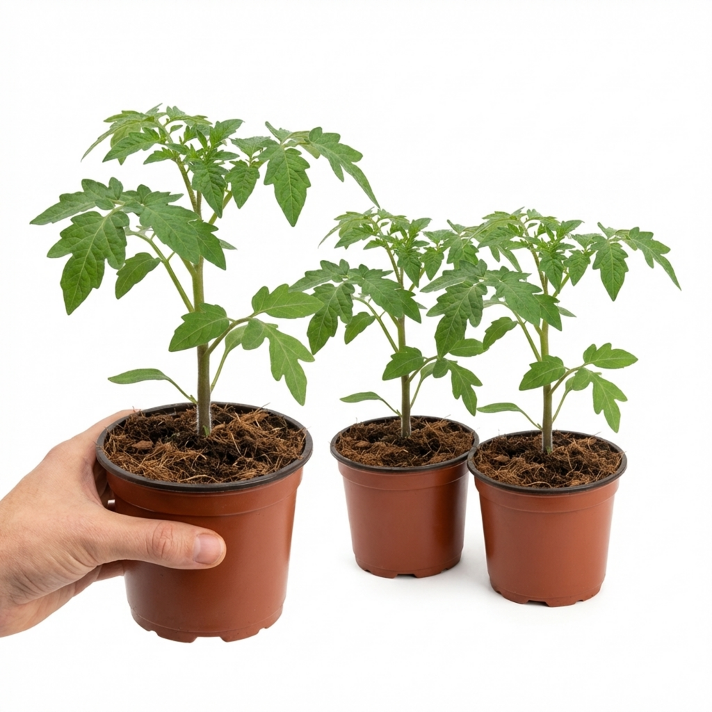 Tomato ‘Buffalosun’ — Fruit Plant / Tender Annual, 10.5cm Pot (Set of 3 or 6)