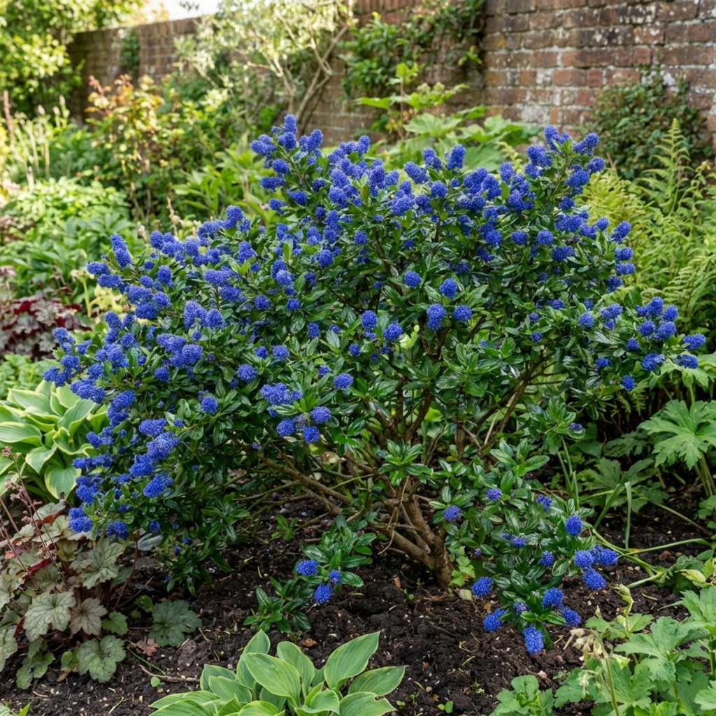 Ceanothus ‘Yankee Point California Lilac’ — Evergreen Shrub, Bee-Friendly, 3L Pot