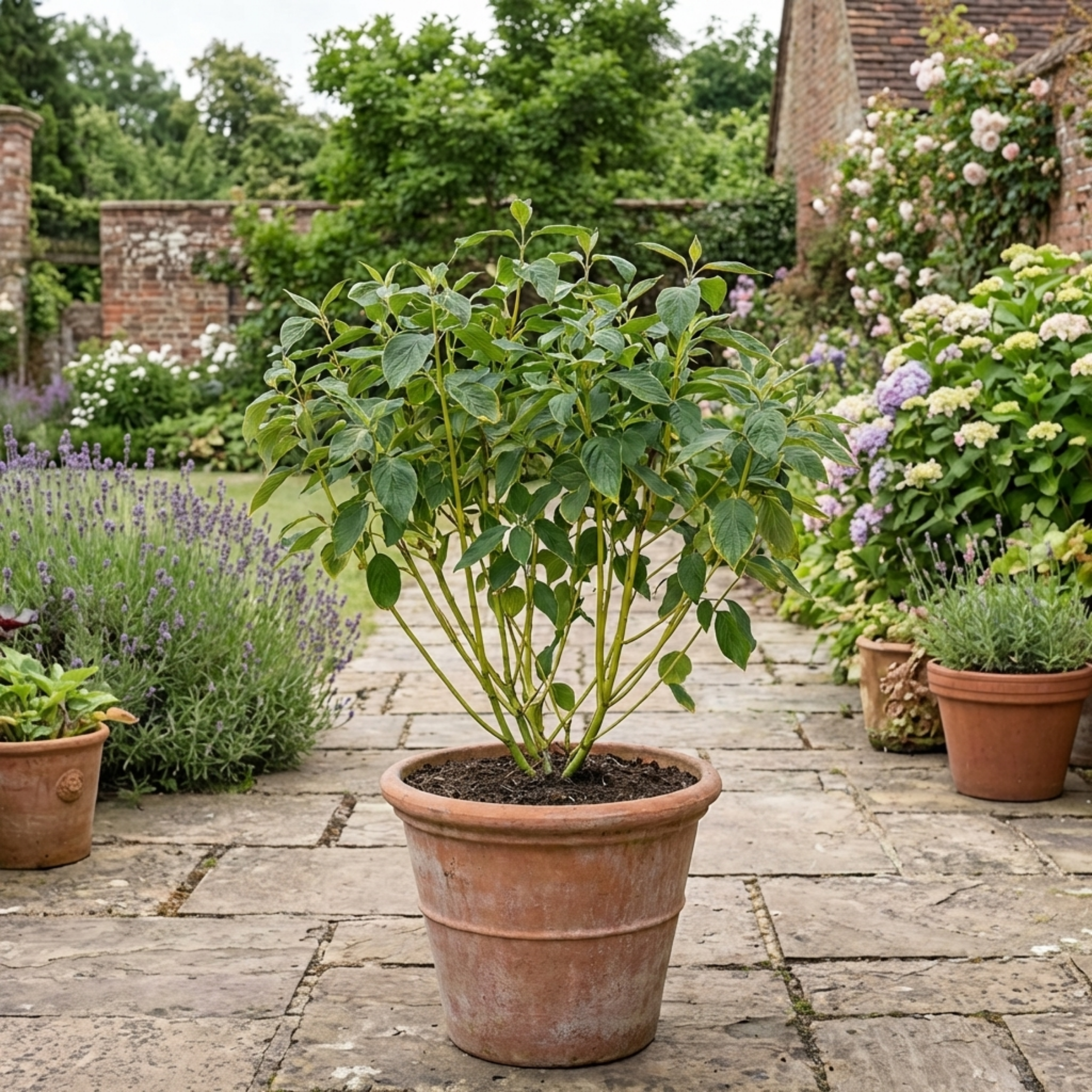 Cornus ‘Flaviramea’ — Hardy Deciduous Shrub, Bee-Friendly, 3L Pot