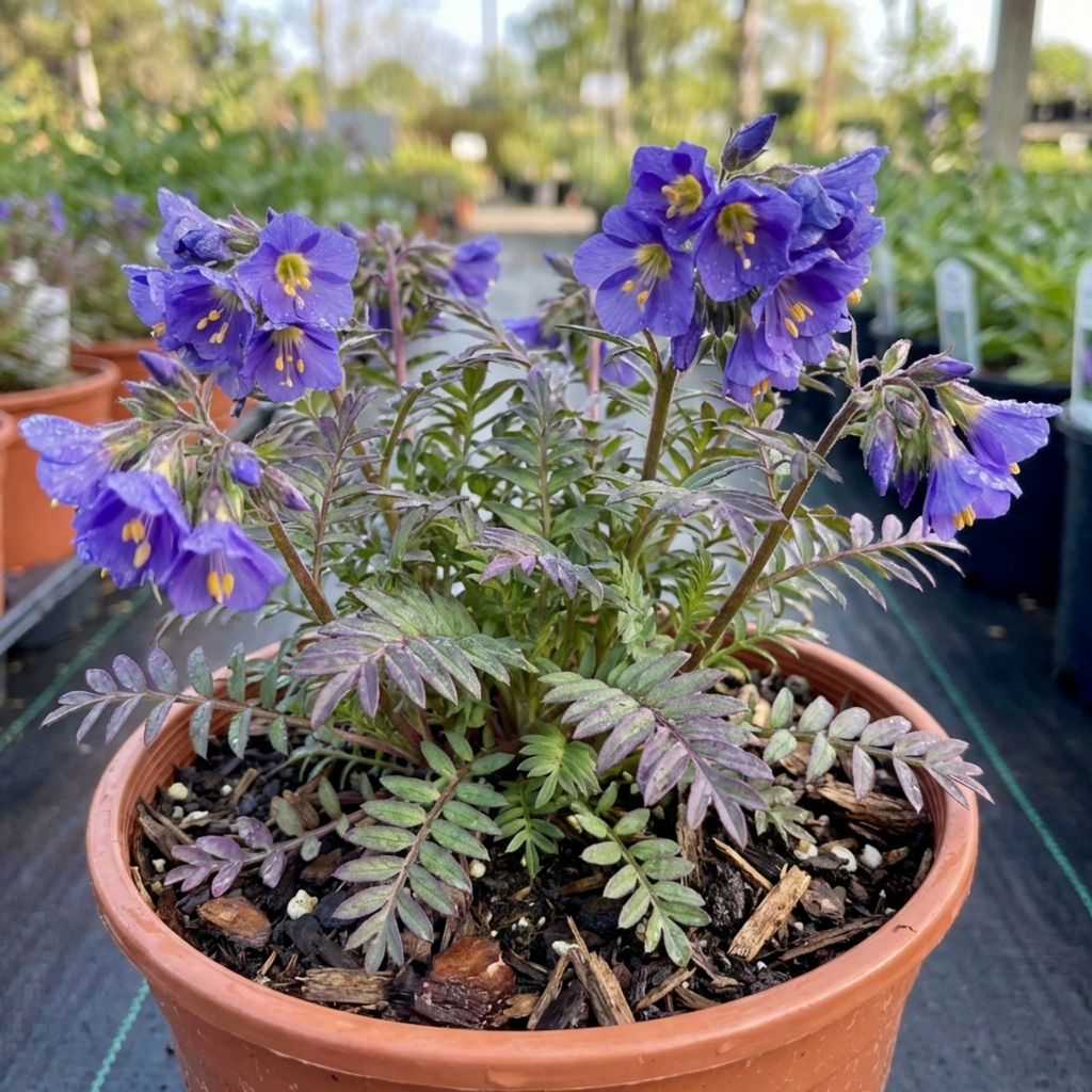 Polemonium ‘Heaven Scent’ — Hardy Herbaceous Perennial, Bee-Friendly, 3L Pot
