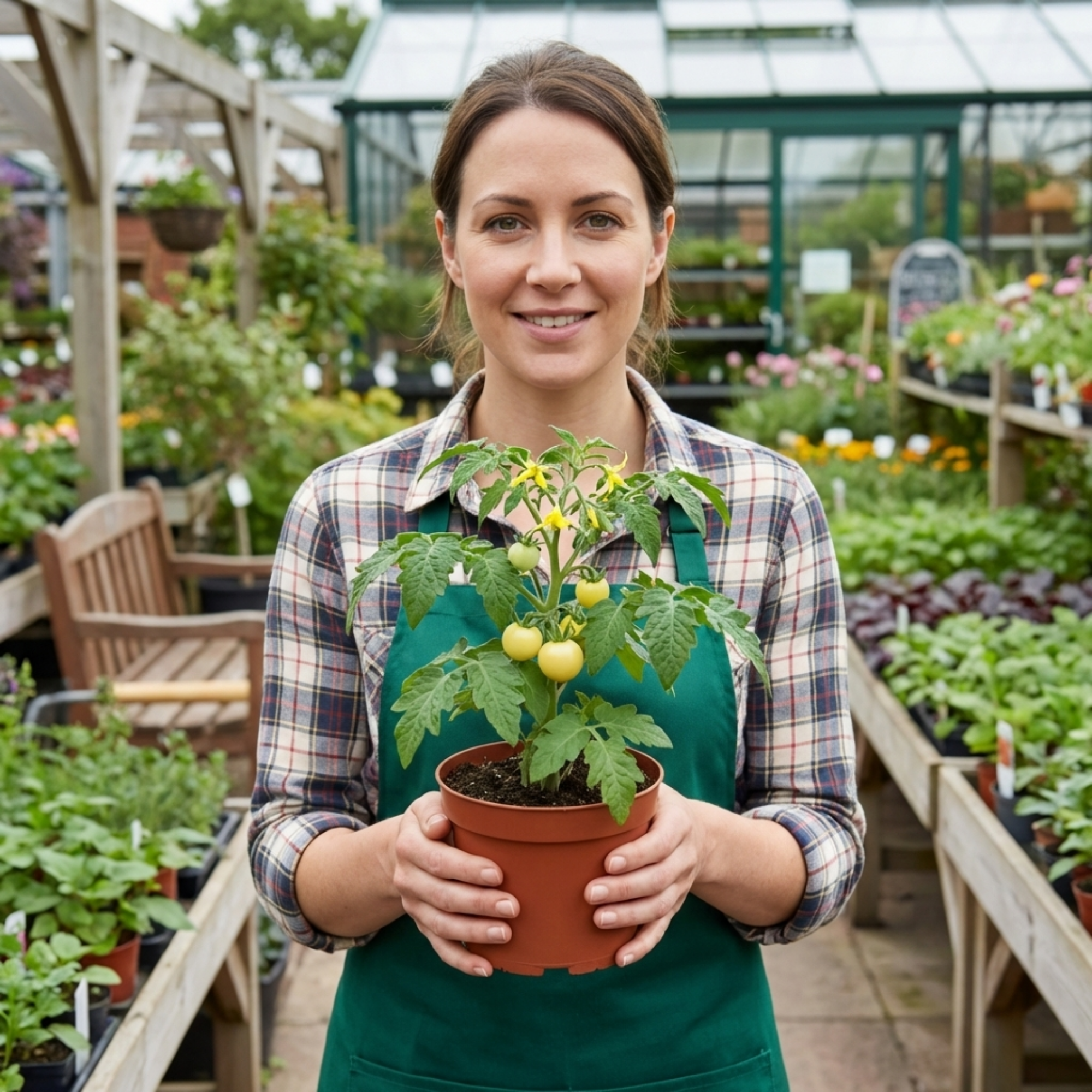 Tomato ‘Lemon Sherbet’ — Fruit Plant / Tender Annual, 10.5cm Pot (Set of 3 or 6)