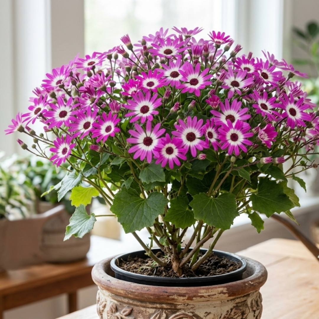 Senetti 'Pink Bicolour' — Bedding Plant, Bee-Friendly, 2L Pot