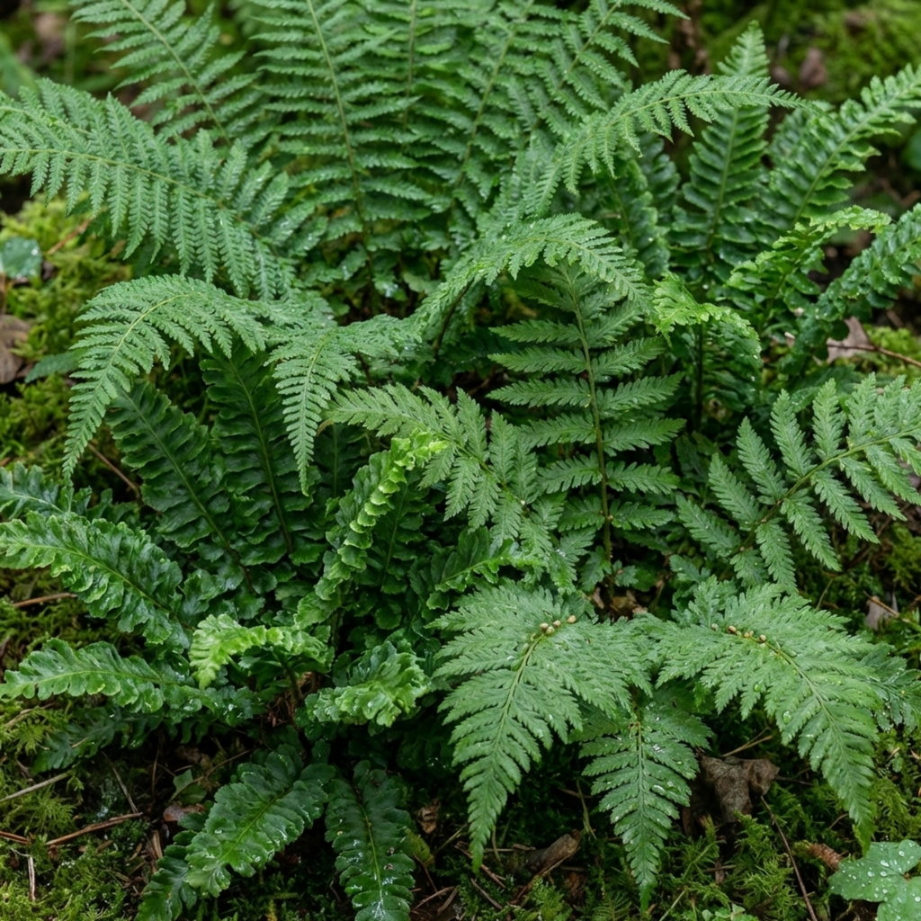 Soft ‘Shield’ — Hardy Evergreen Perennial Fern, 1L Pot
