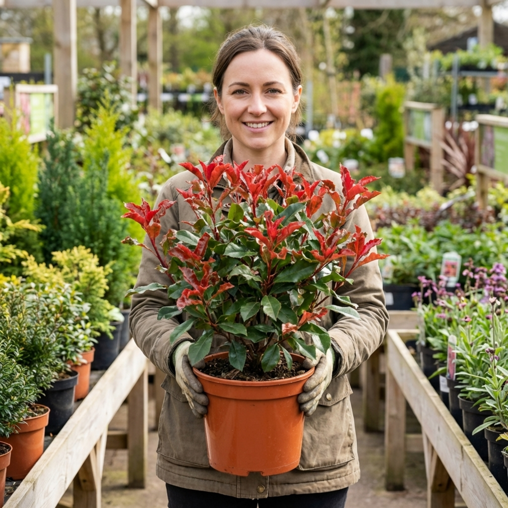Photinia ‘Magical Volcano’ — Evergreen Shrub, 3L Pot
