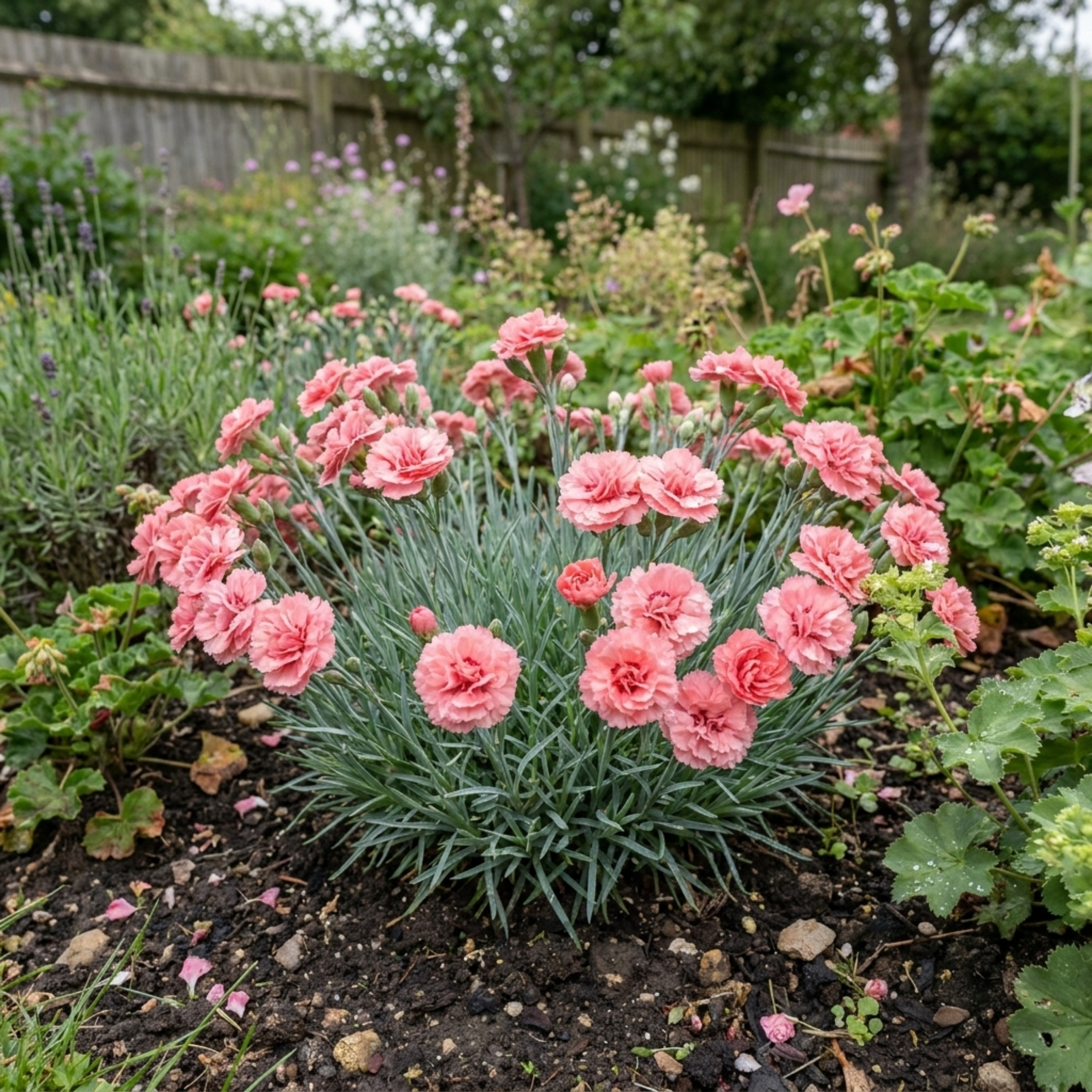 Dianthus ‘Sugar Coral’ — Hardy Perennial, Bee-Friendly, 17cm Pot