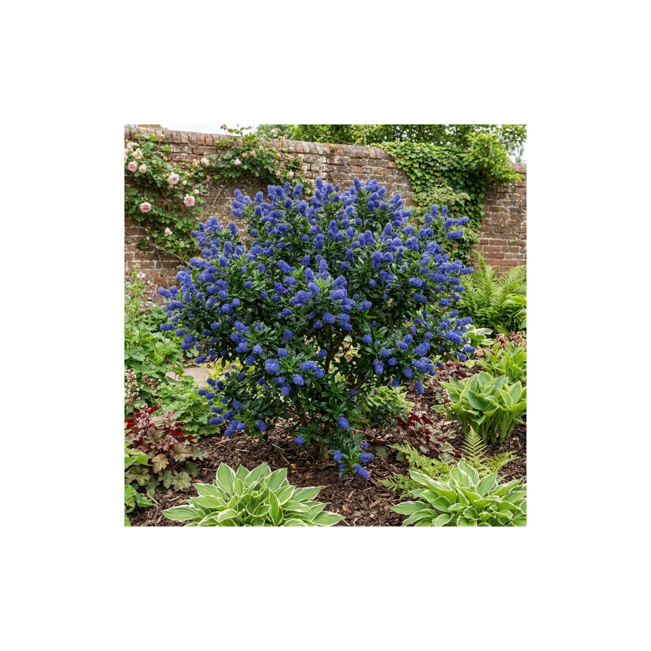 Ceanothus ‘Victoria’ — Evergreen Shrub, Bee-Friendly, 3L Pot