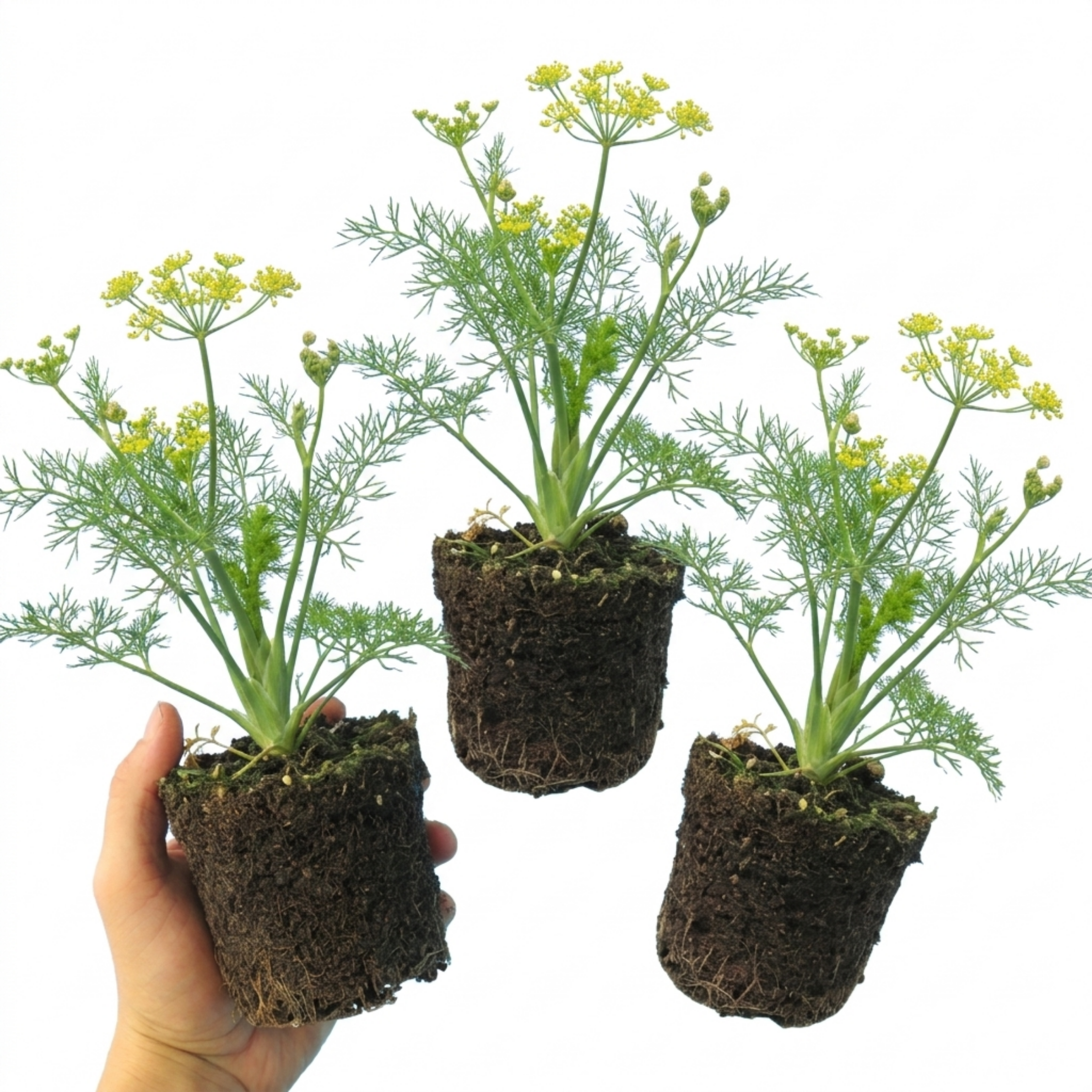 Fennel — Hardy Perennial Herb, Bee-Friendly, 1L Pot (Set of 3 or 6)