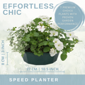 Effortless Chic Speedplanter — Pre-Planted Mixed Annual Display, 7-Plant Set