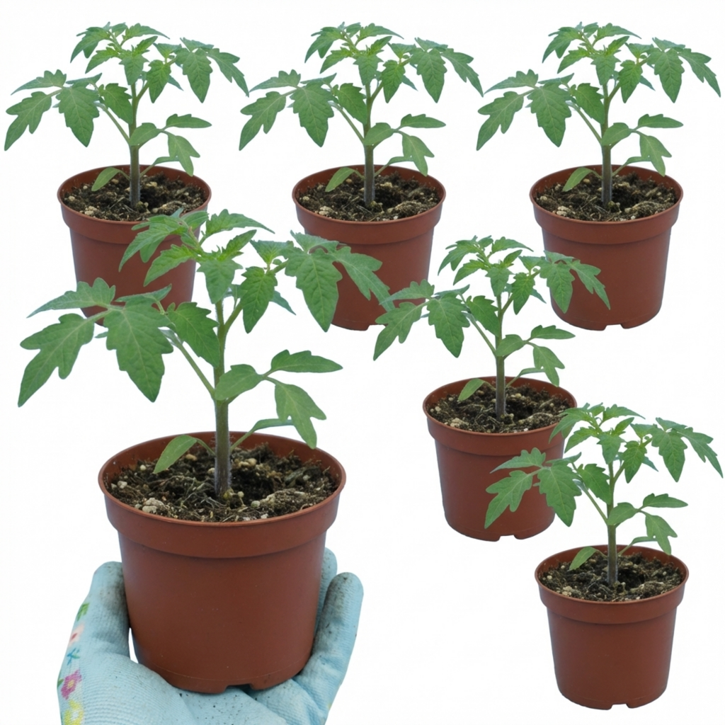 Tomato ‘Supersteak’ — Fruit Plant / Tender Annual, 10.5cm Pot (Set of 3 or 6)
