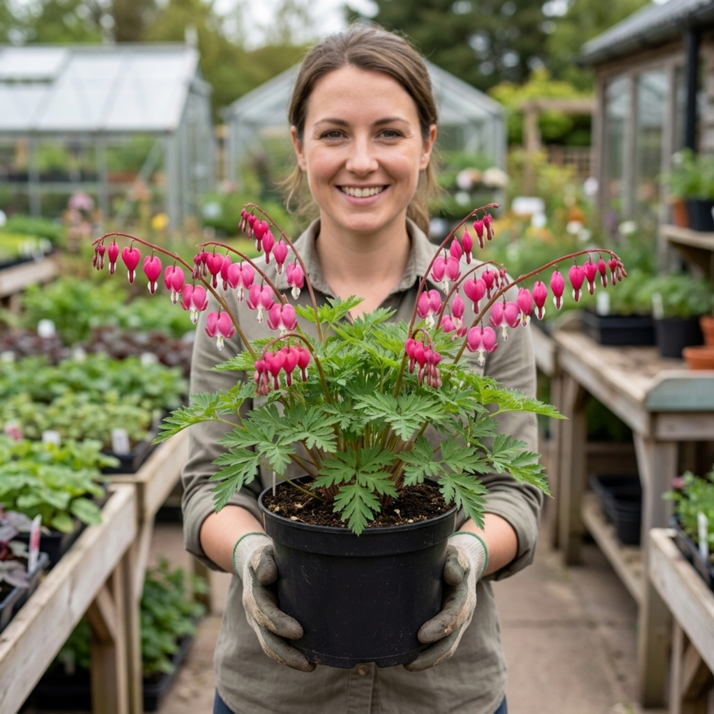 Dicentra ‘Luxuriant Bleeding Heart’ — Hardy Perennial, Bee-Friendly, 17cm Pot