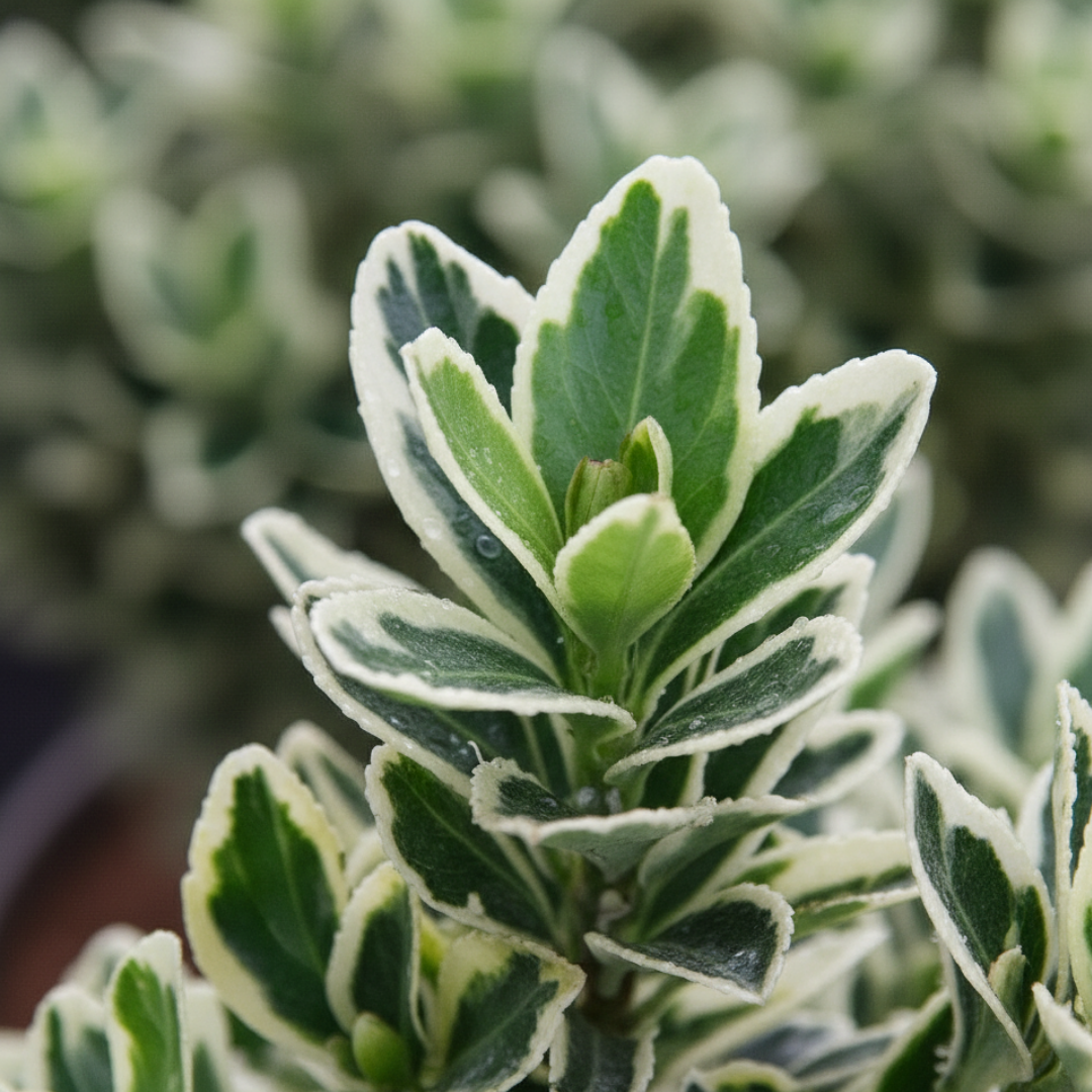 Euonymus ‘White Spire’ — Hardy Shrub, 2L Pot