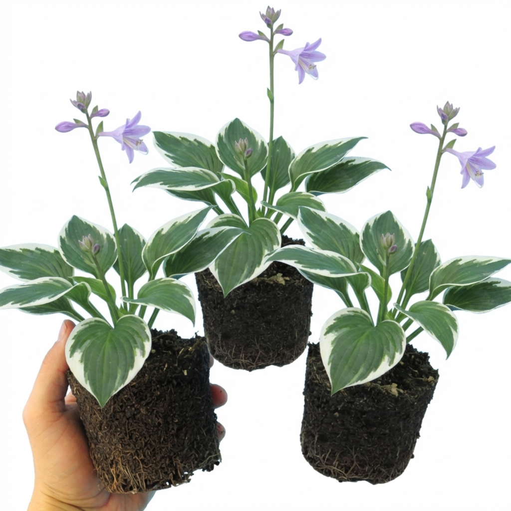 Hosta 'Francee' — Plantain Lily, Hardy Perennial, 1L Pot (Set of 3 or 6)