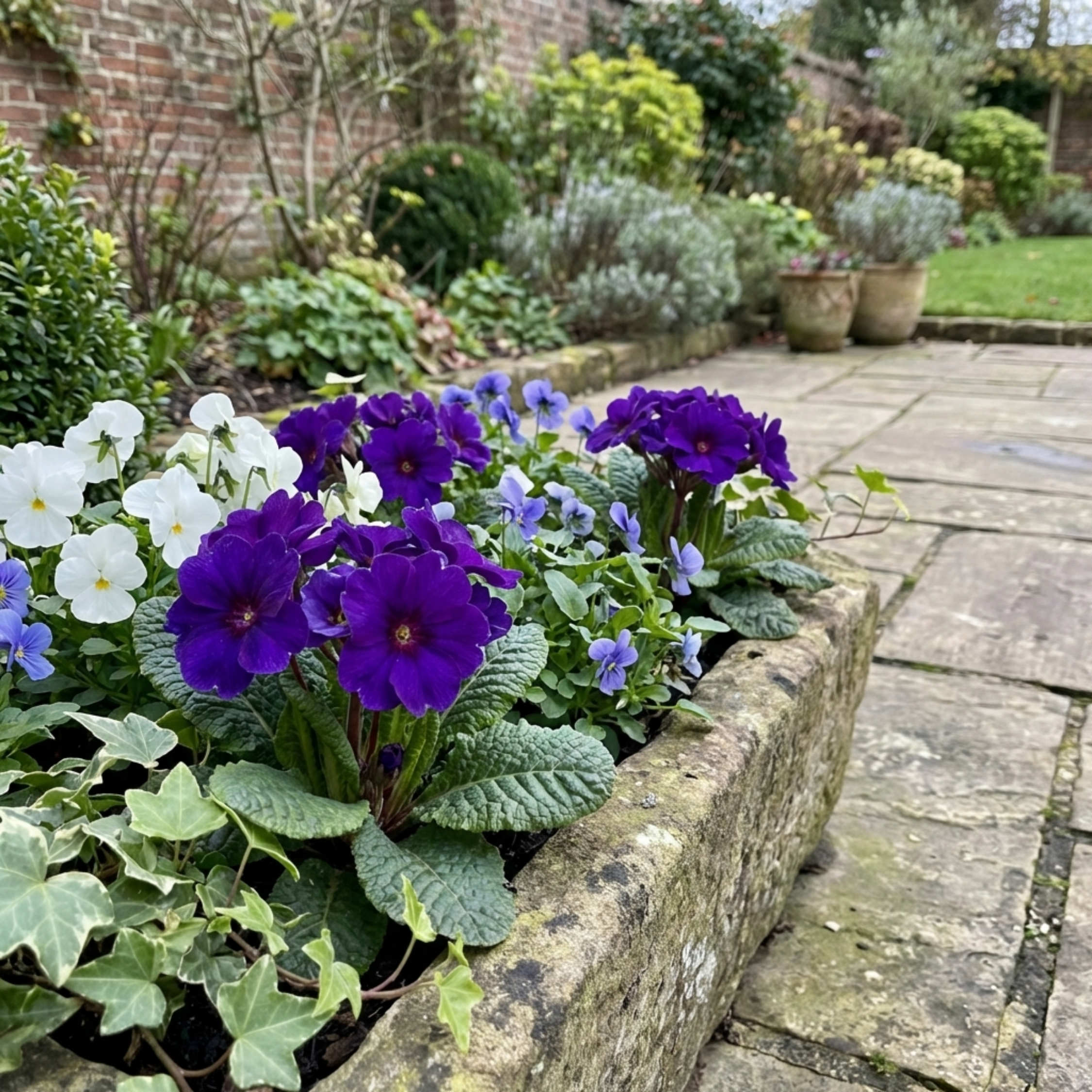 Primula ‘Queen Neon Violet’ — Hardy Perennial, Bee-Friendly, 1L Pot (Set of 3 or 6)