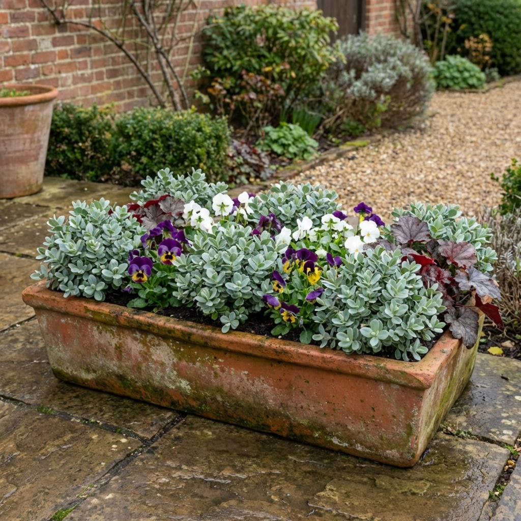 Hebe ‘Sutherlandii’ — Hardy Evergreen Shrub, Bee-Friendly, 1L Pot (Set of 3 or 6)